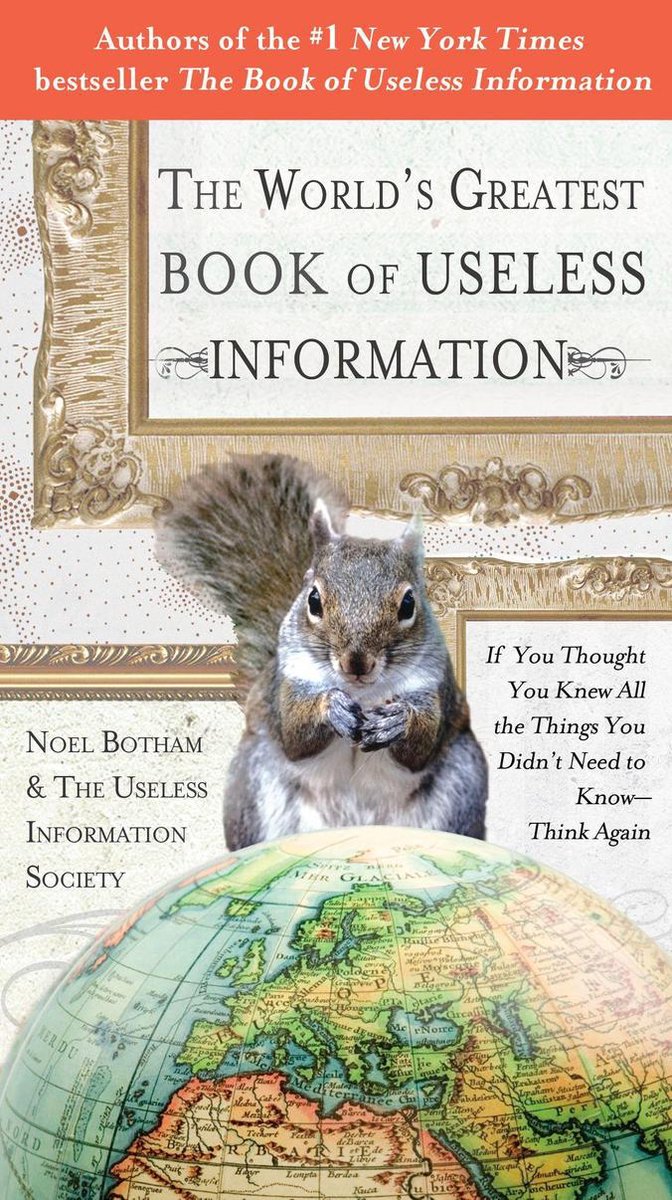 El mayor libro de información inútil del mundo.