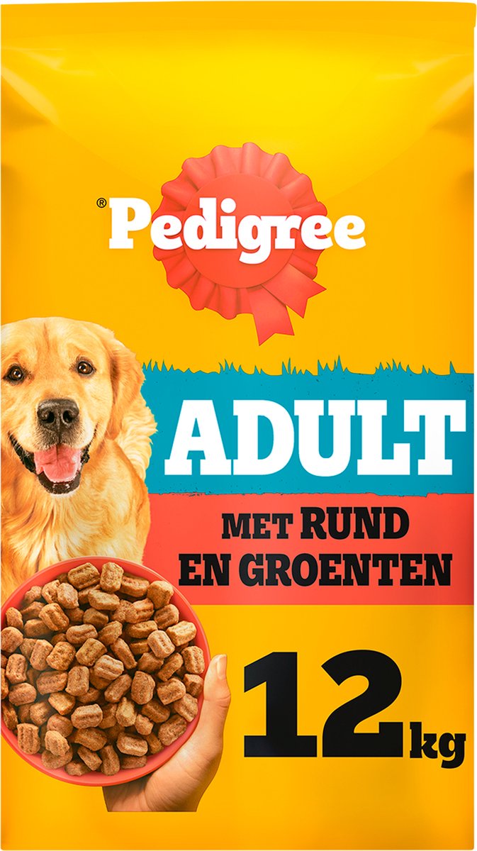 Pedigree adulto con manzo e verdure