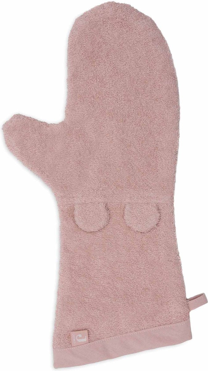 Jollein - Salvietta per neonati in spugna - rosa selvatico