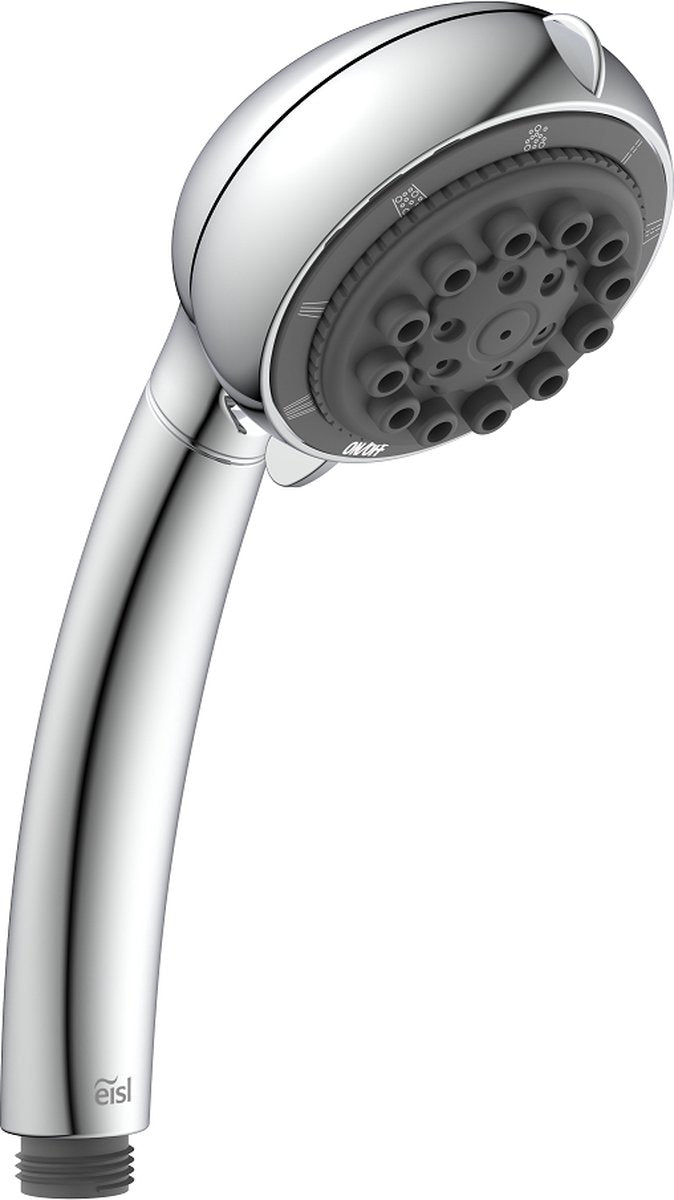 Doccetta Eisl Vital con flessibile - soffione tondo con supporto - cromato
