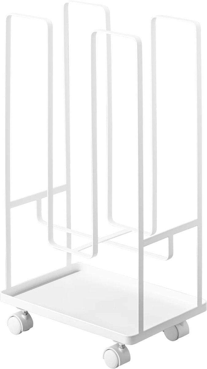 Organizer in cartone Yamazaki - torre - bianco