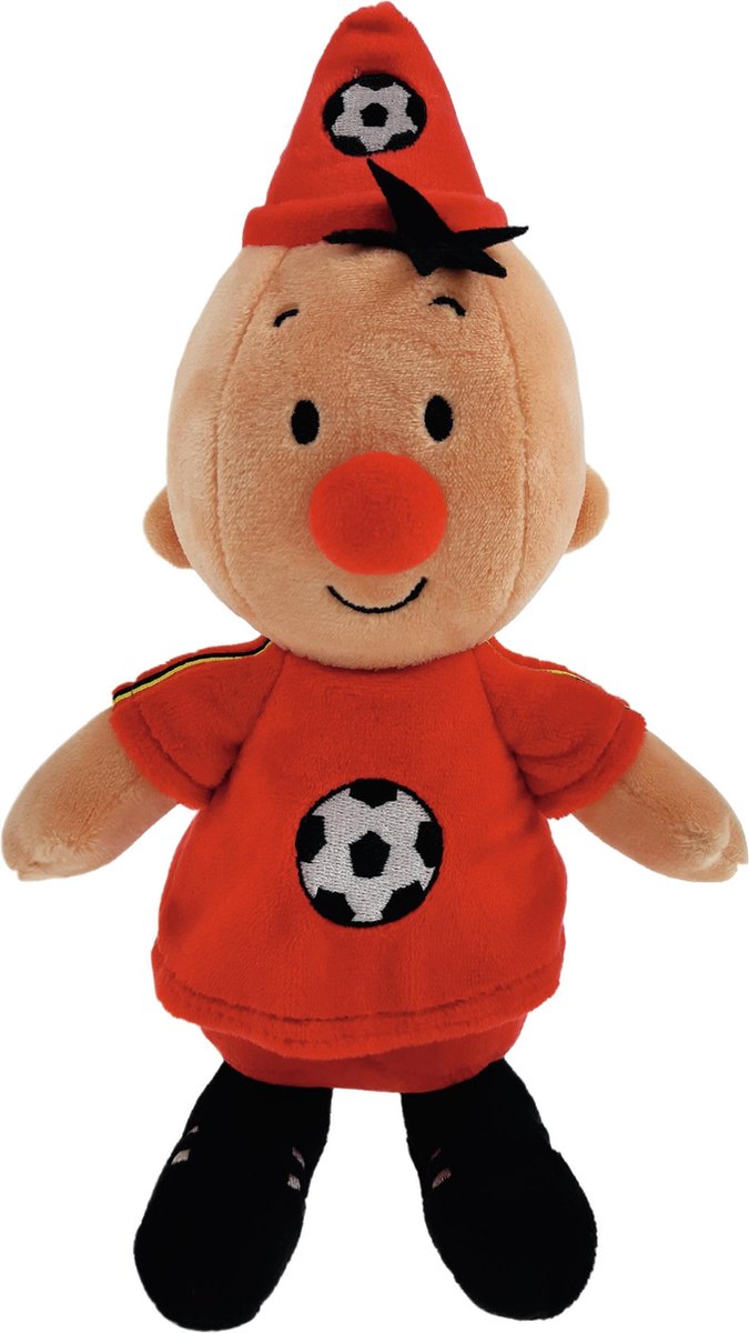 Studio 100 peluche bumba 20 cm - futbolista Bélgica