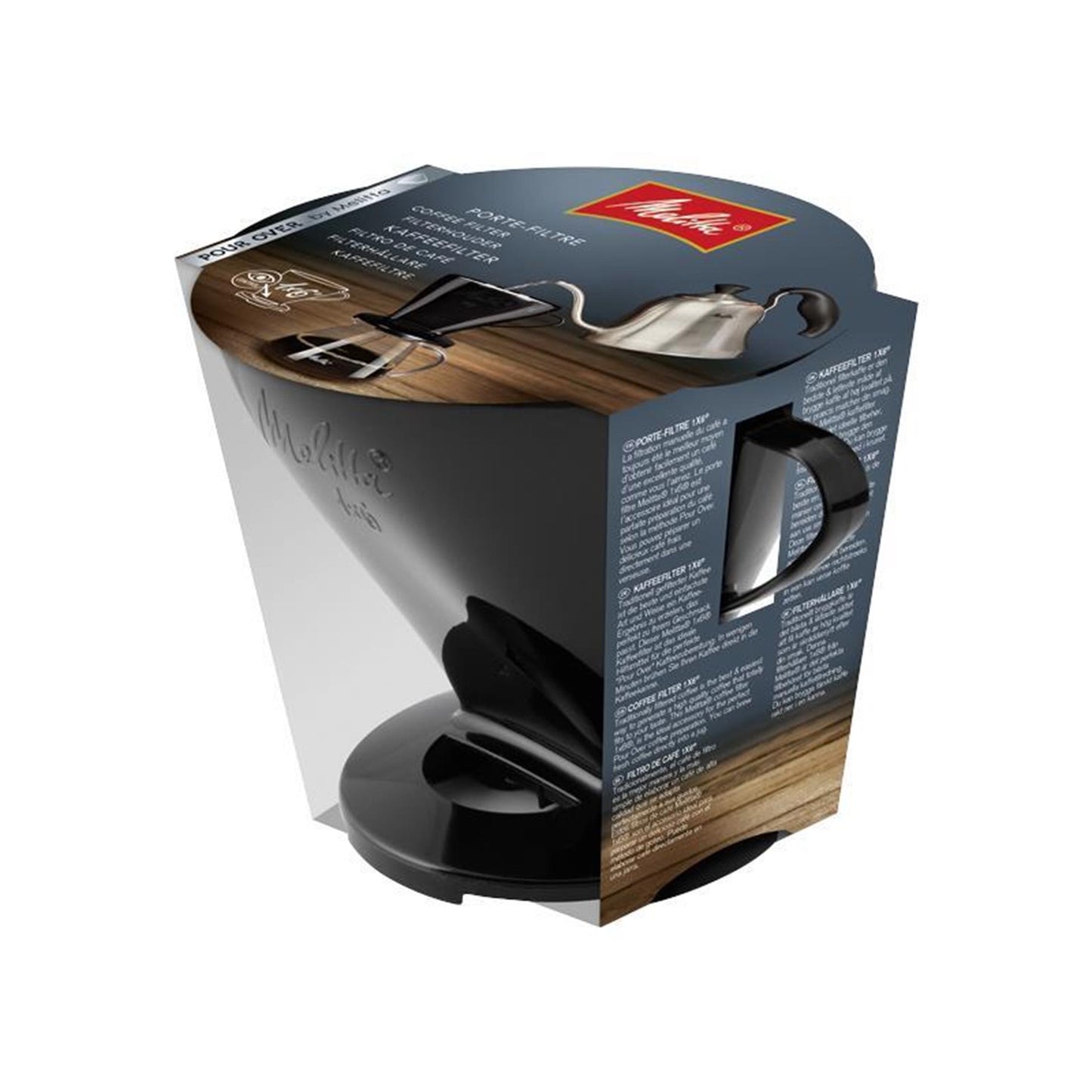 Filtro caffè Melitta nero 1x6