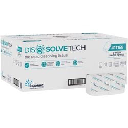 Asciugamani di carta papernet dissolve tech bianco
