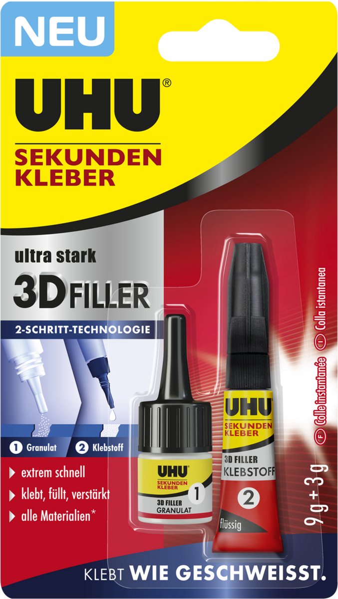 Uhu 350431, liquido, 11 ml, 10 °C