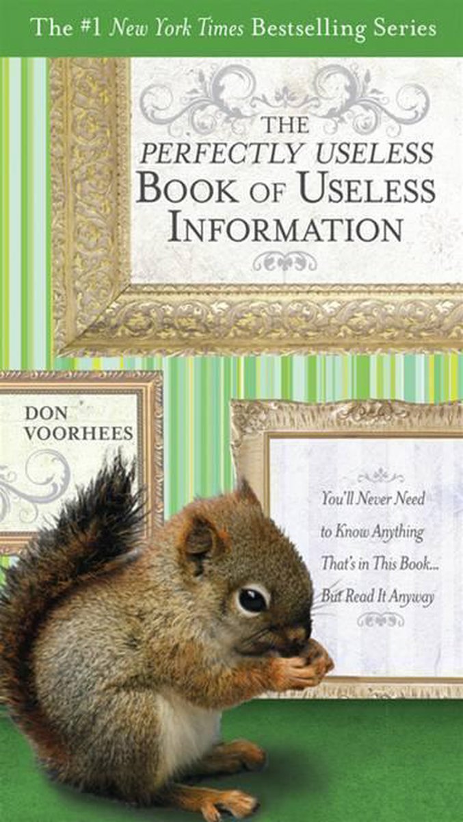 El libro perfectamente inútil de información inútil.