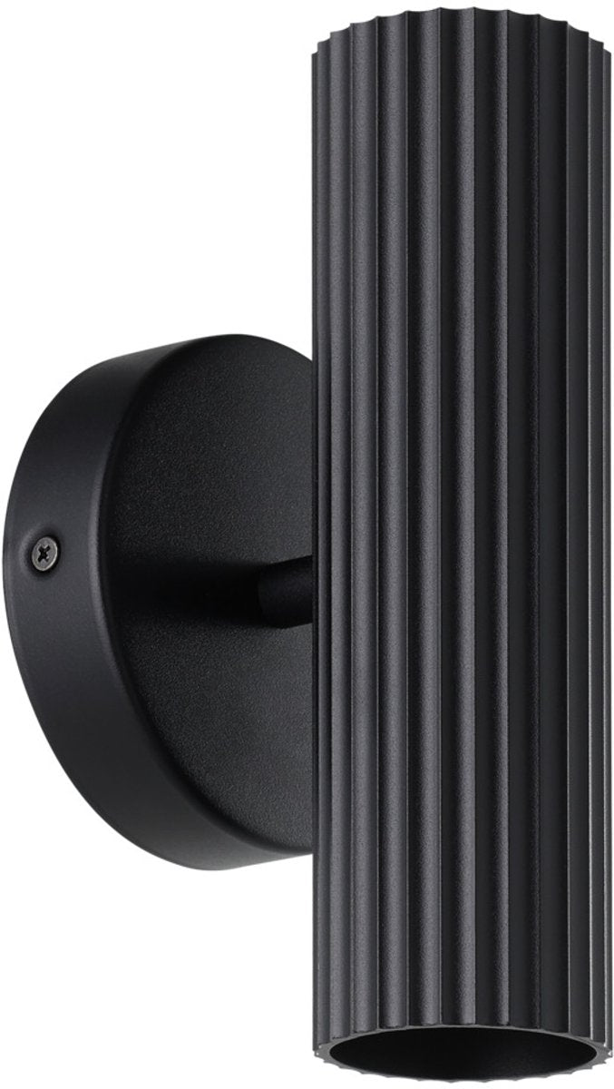 Lampada da parete Eglo Portillo - gu10 - 20 cm - nera