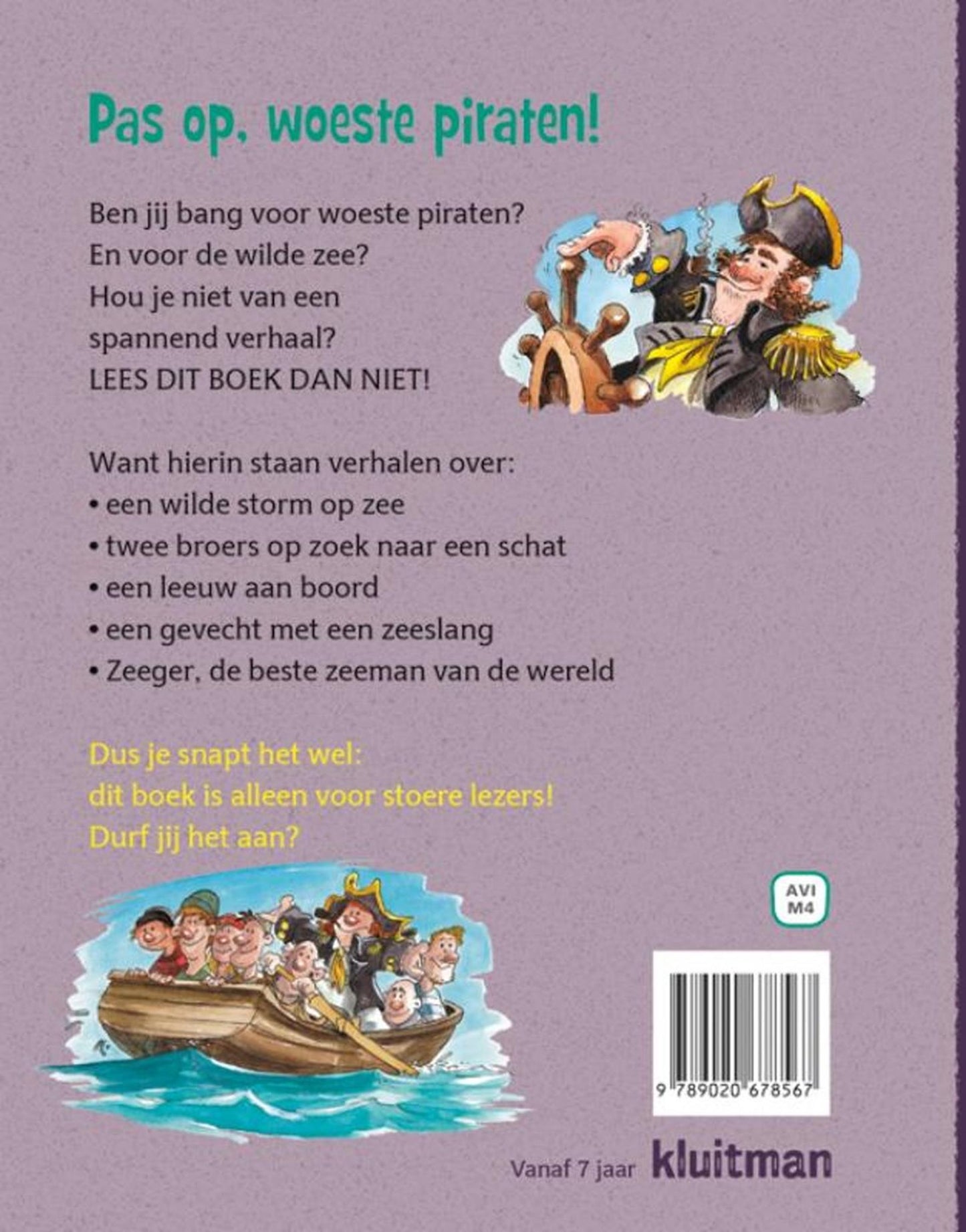Editori di Kluitman Beware, Wild Pirates! Avi M4