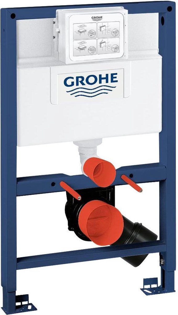 Cassetta da incasso Grohe Rapid SL - per WC sospeso - extra bassa - adatta sotto finestra