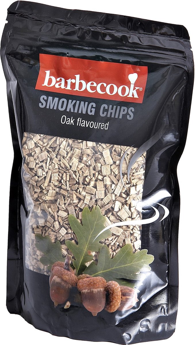 Virutas de roble para fumar Barbecook - negro