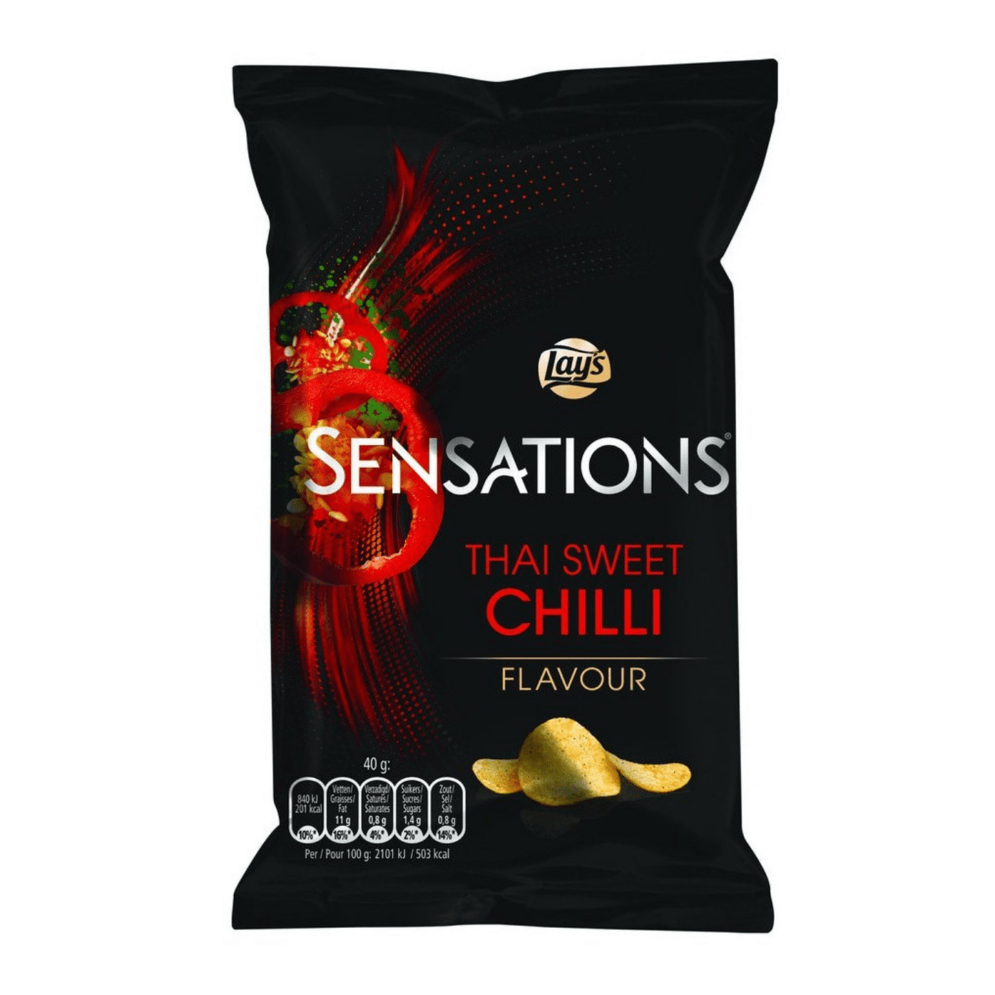 Lay's Sensations Chile dulce tailandés (20x 40gr)