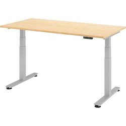 Bach martello da scrivania sit-stand ergonomico aktiv xdsm acero