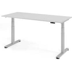 Martello da scrivania Bach sit-stand grigio 180x80x127 cm