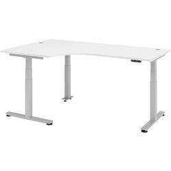 Martello da tavolo Bach sit-stand bianco 200x120x127 cm
