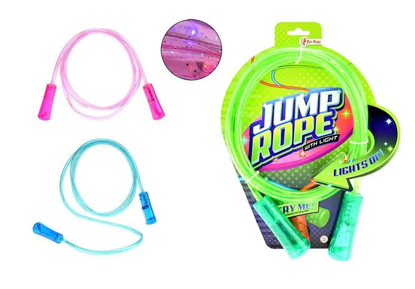 Toi-toys toi toys springtouw met licht inclusief batterij