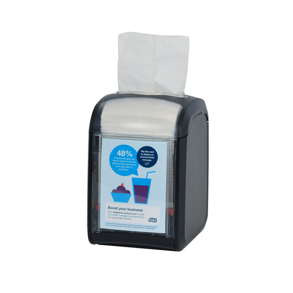 Tork xpressnap fit dispenser di tovaglioli da tavolo nero n14