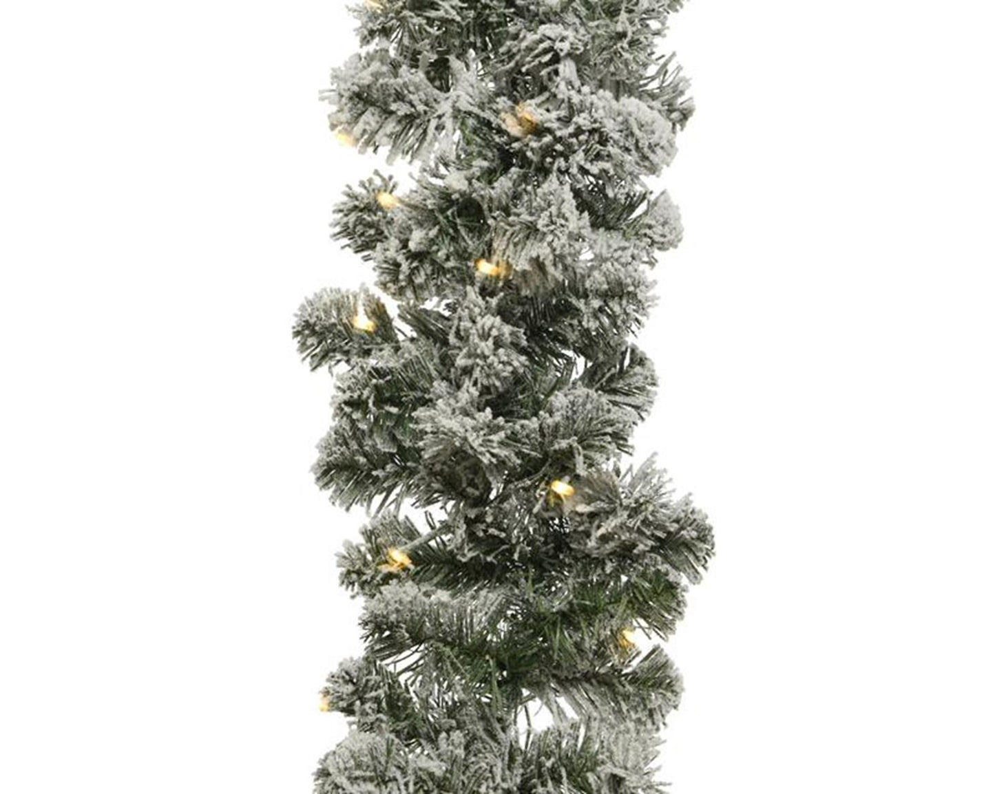 Decoris ghirlanda imperiale neve 270x25 50led