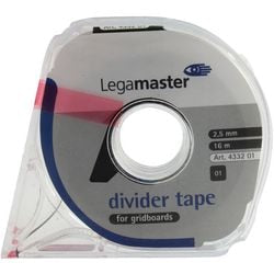 Nastro divisorio 7-433201 legamaster 2,5mmx16m nero