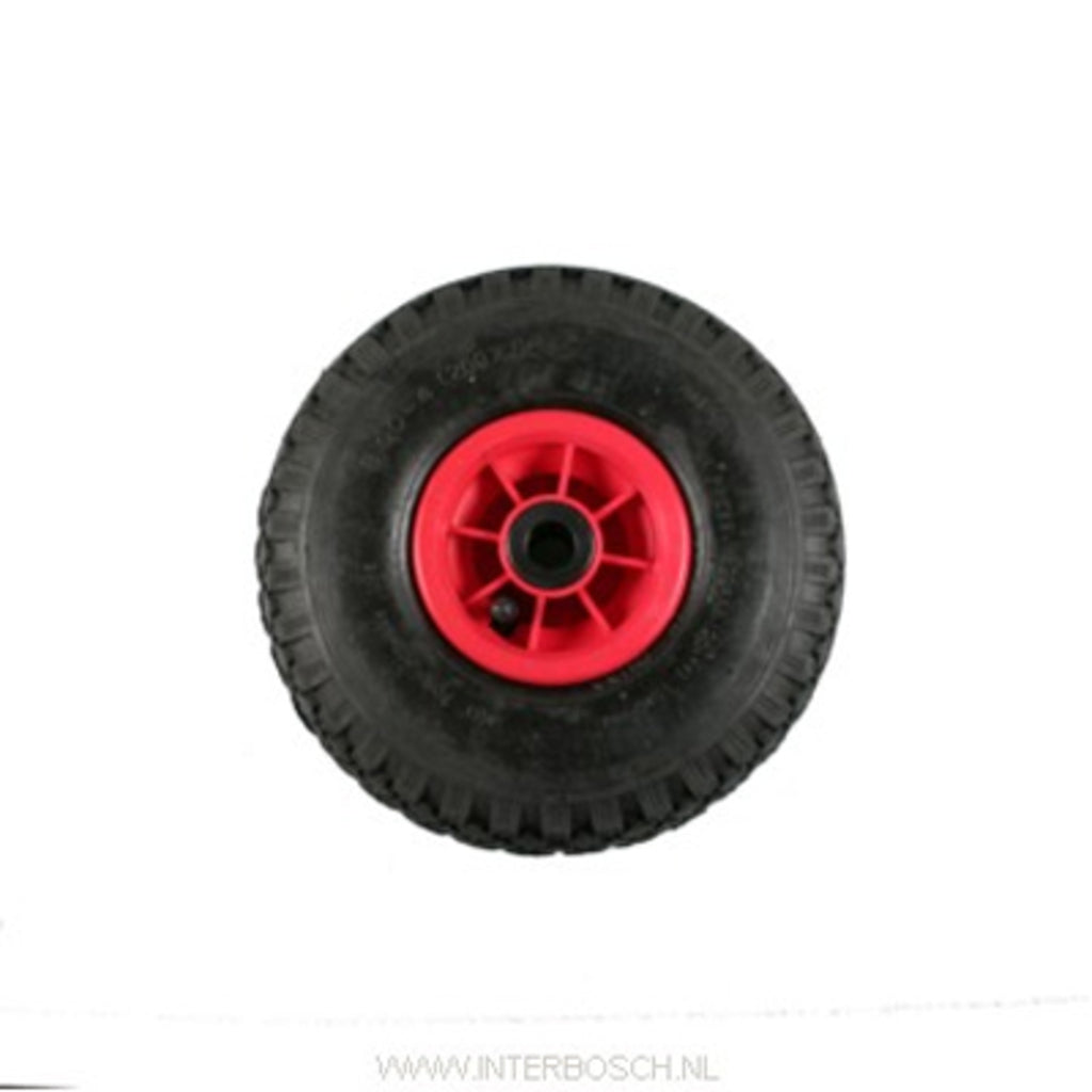 Carrello manuale 4x300 con ruote senza marchio