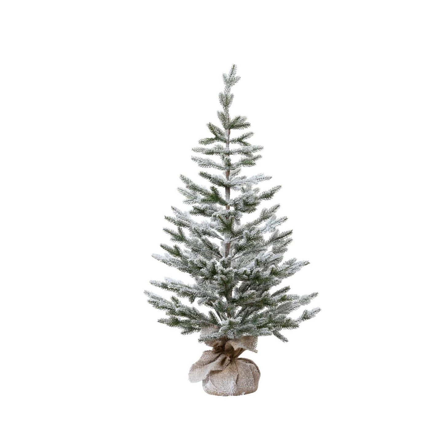 Decoris albero di Natale artificiale con neve ø50xh100cm