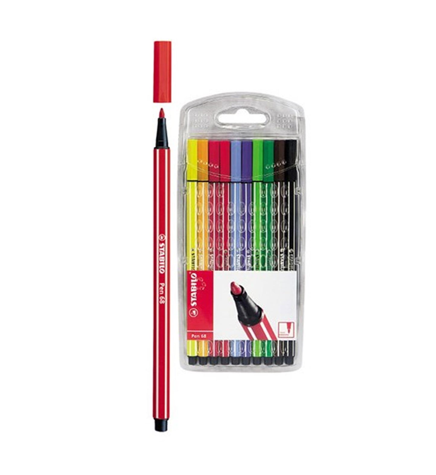 ABI Marker 10 pezzi penna 68