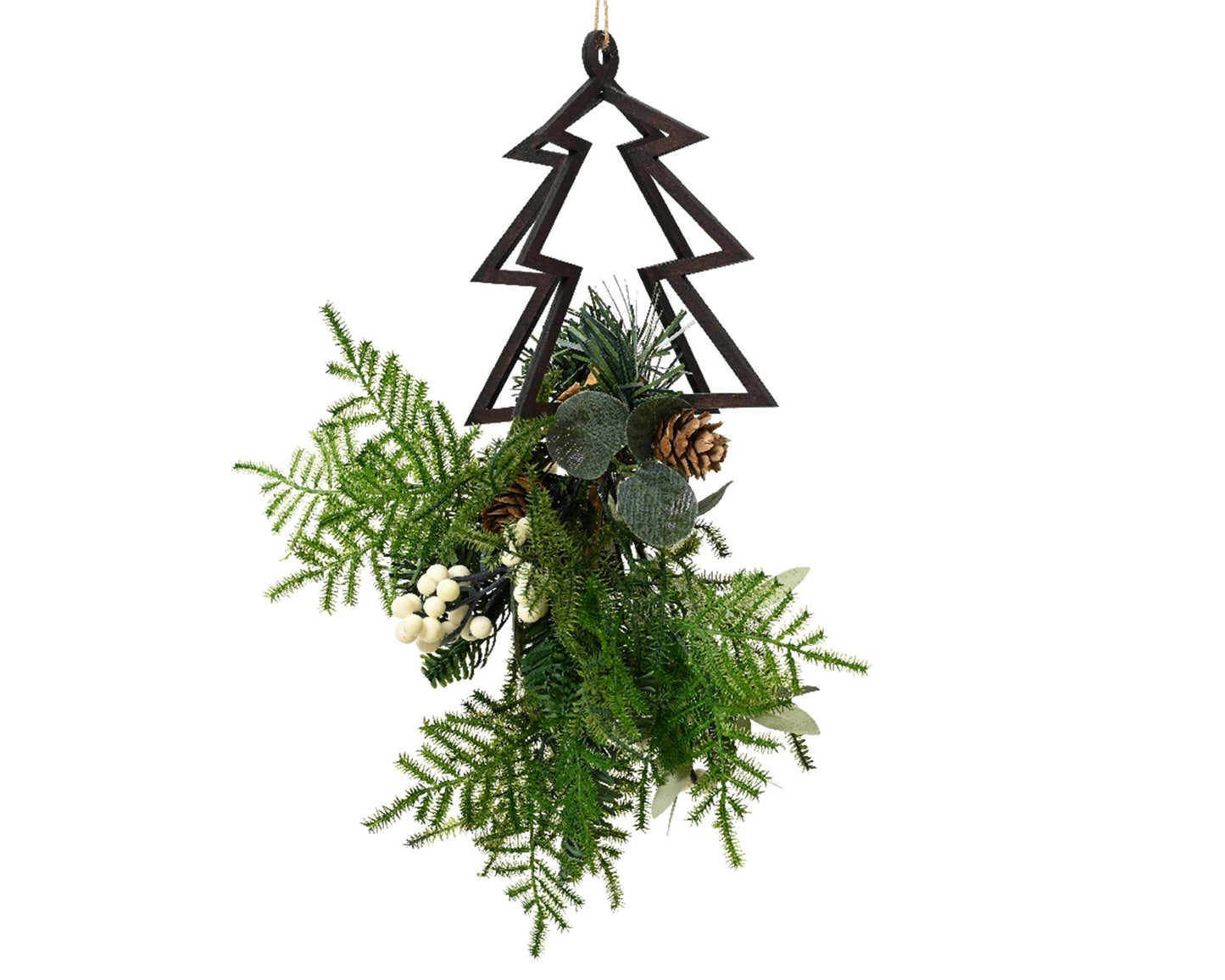 Colgante navideño Decoris con pieza navideña h26cm