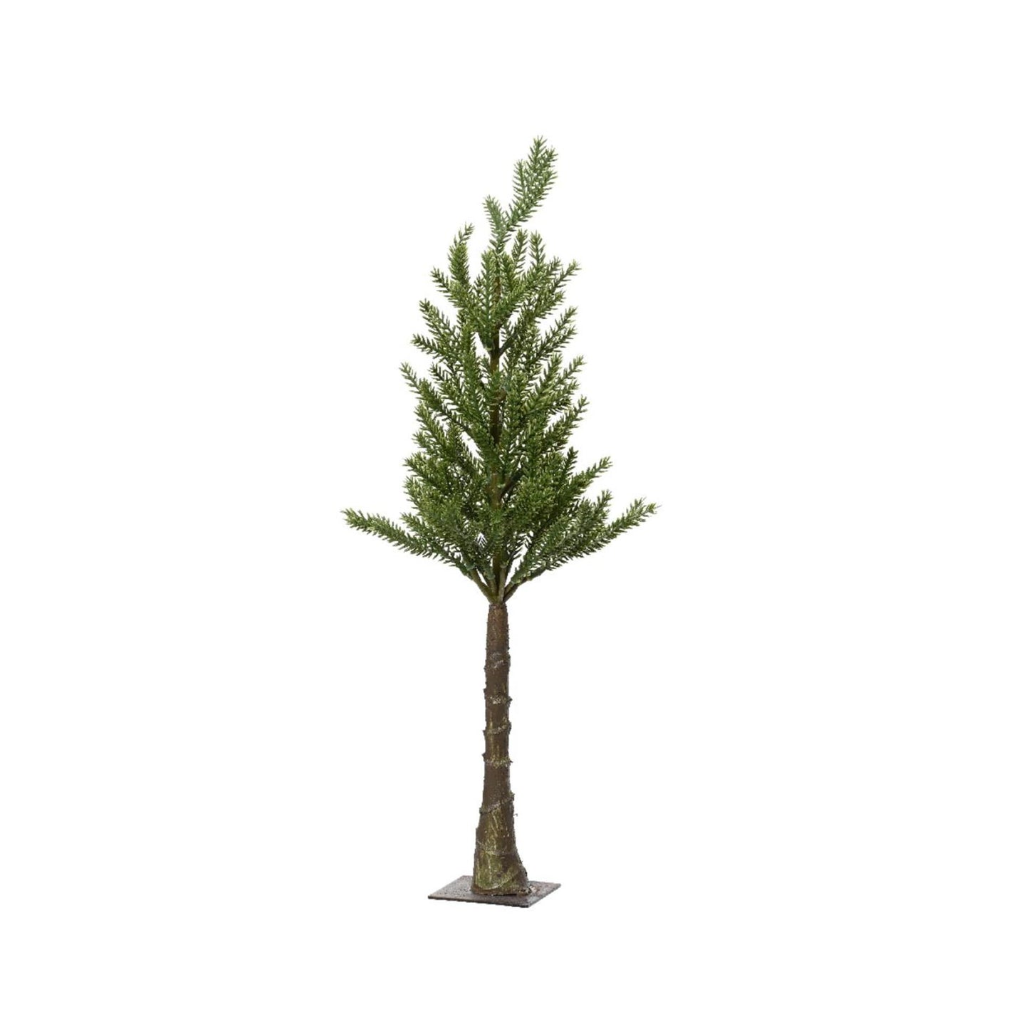 Decoris albero di Natale artificiale mini su tronco ø18xh45cm