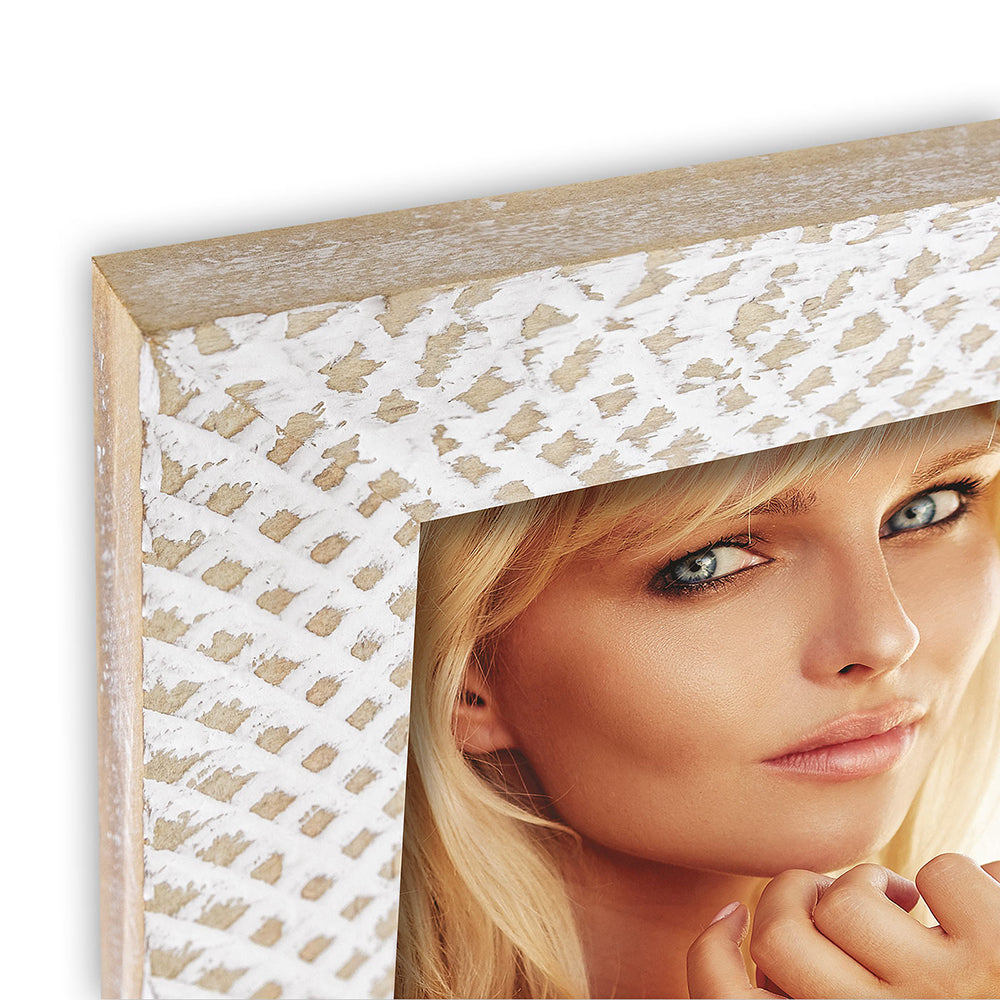 Frame di foto zep NC68W Verne White 15x20 cm
