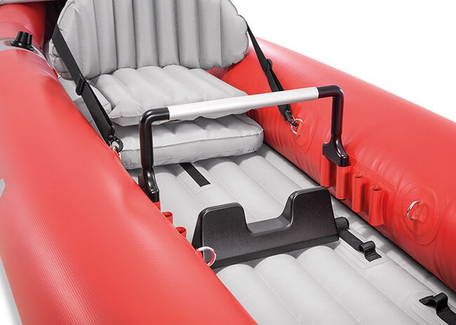 Excursion kayak gonfiabile pro k1 305 cm in vinile rosso 3 pezzo