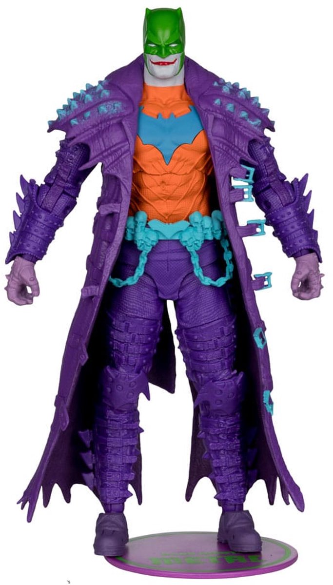 Mcfarlane Toys DC Multiverse Action Figure Batman (Dark Nights: Death Metal) Jokerized (etichetta dorata) Action Figure da 18 cm