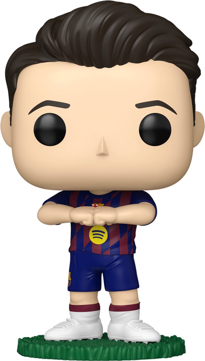 Funko pop fútbol: barcelona - robert lewandowski