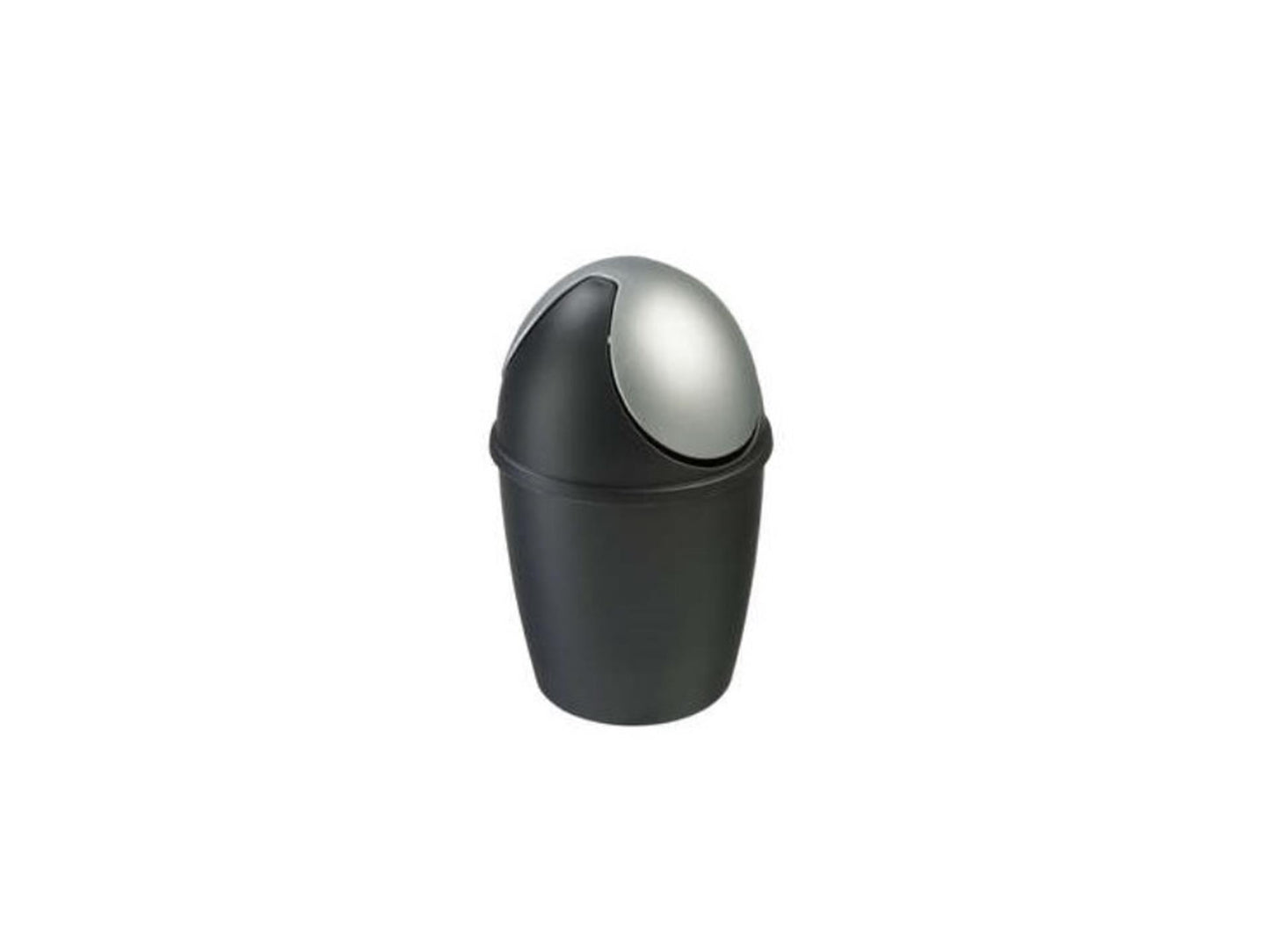Inibitore dei rifiuti del tavolo da sunware con coperchio altalena 1.5L Zwartzilver