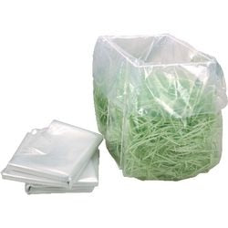 Sacchetti raccolta plastica hsm trasparenti 100 pezzi