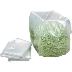 Sacchetti raccolta plastica hsm trasparenti 25 pezzi