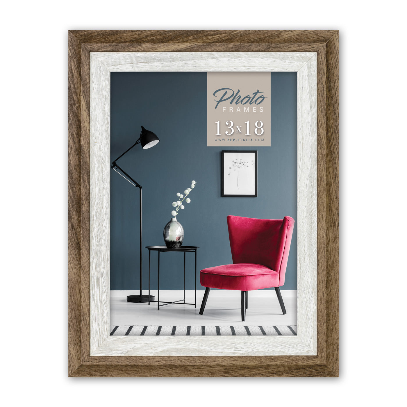 Frame di foto ZEP EG534B Enna Brown 30x40 cm
