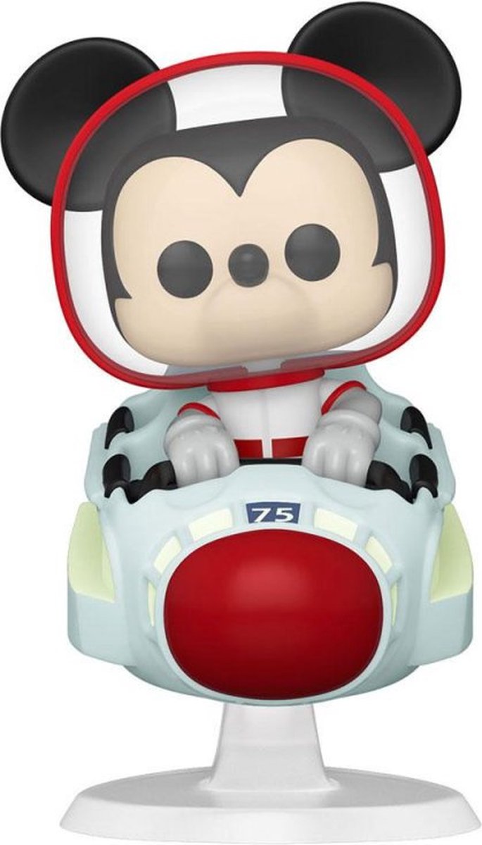 Funko space mountain met mickey mouse - pop! ride super deluxe - walt disney world figuur