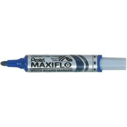 Pennarello per lavagna bianca pentil maxiflo blu