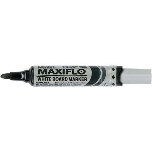 Rotulador para pizarra pentil maxiflo negro