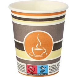 Vasos de papel estrella 200ml 50uds