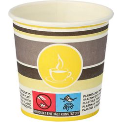 Vasos de papel estrella 100 ml 80uds