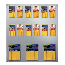 Supporto da parete per brochure Kerkmann focus 6201
