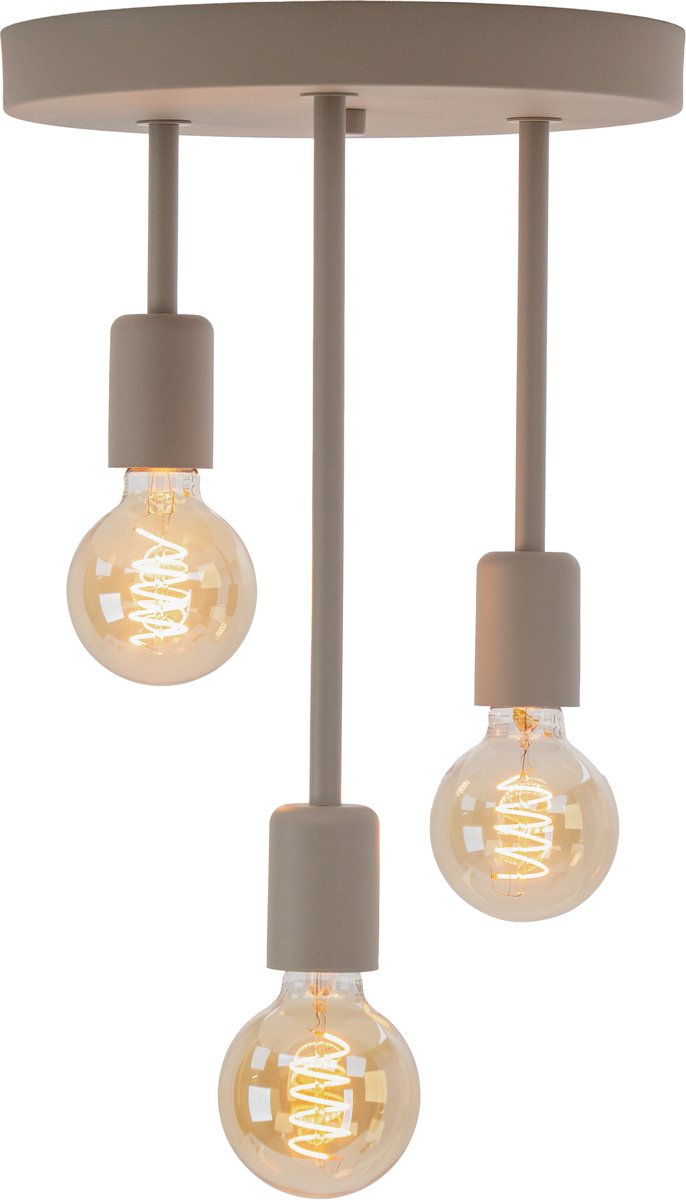 Lampada da soffitto Eglo Wilmcote - e27 - ø 28 cm - colore sabbia beige