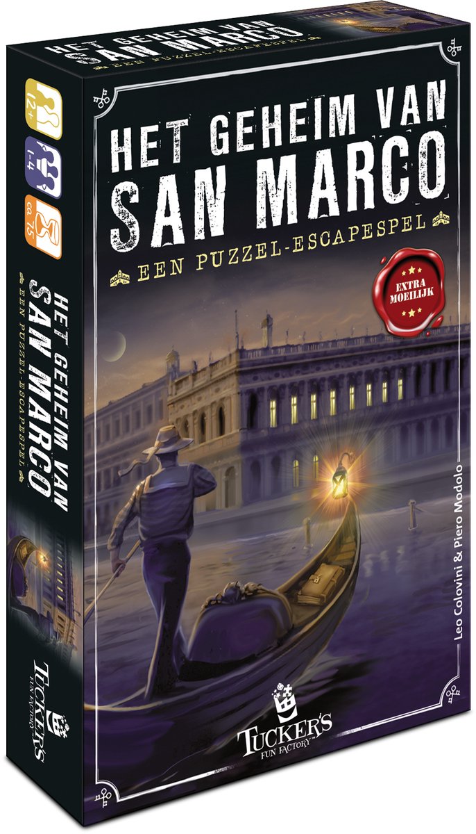 La divertida fábrica de Tucker el secreto de san marco - juego de escape
