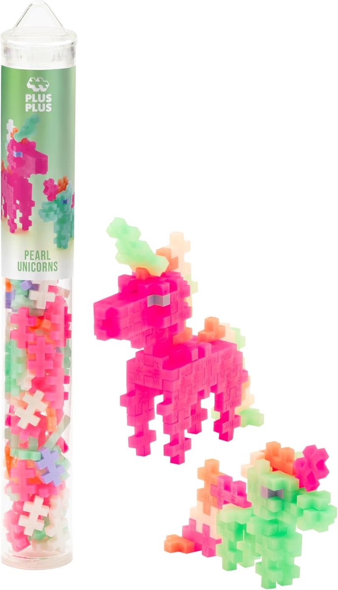 Plus plus plus-plus unicornios perla tubo 100ud (4374)