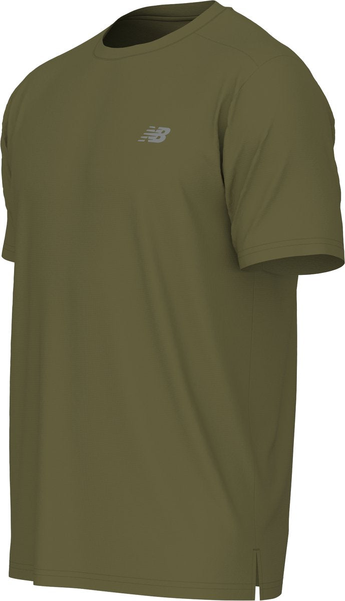 Camiseta deportiva New Balance Sport Essential para hombre - verde
