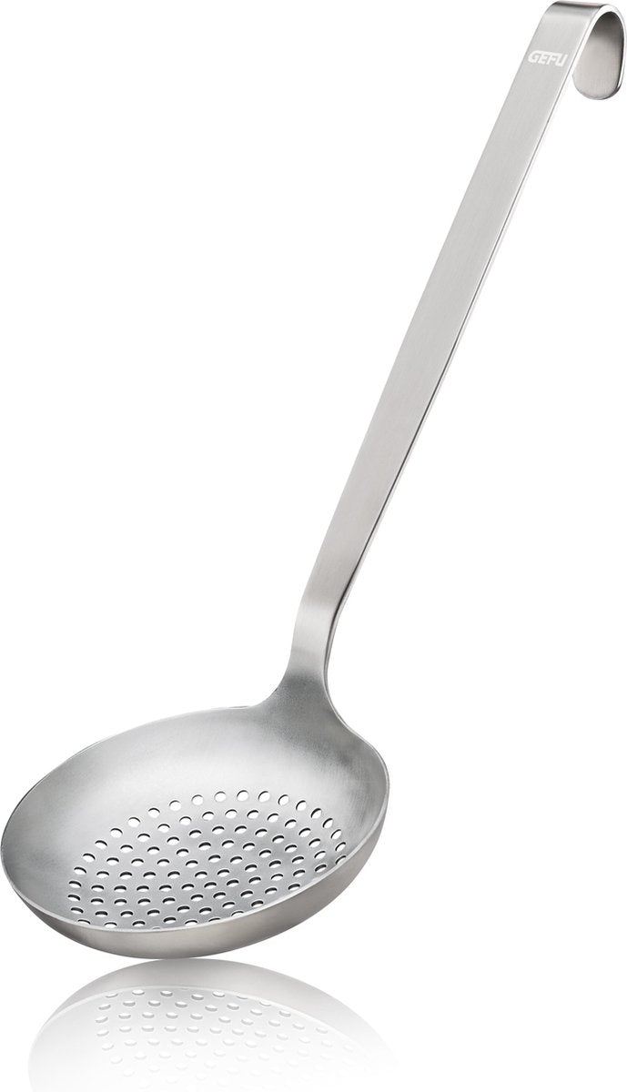 Gefu baseline schuimspaan - rvs opscheplepel met gaten - 32 cm