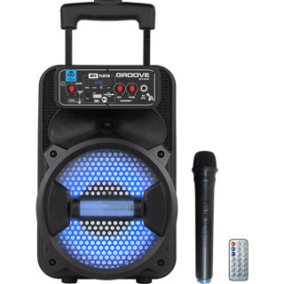 Idance Boombbox + Wheels + Microfono