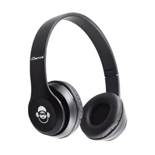 Cuffie idance wireless black metal