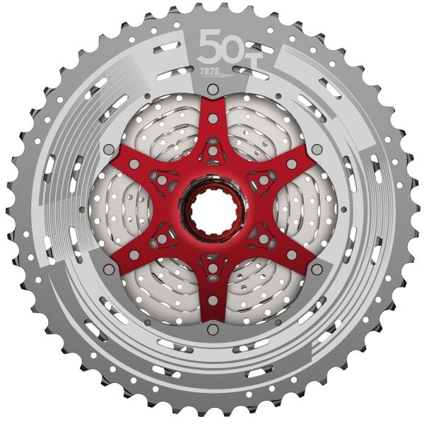Cassette Sunrace 12V 11-50 CSMZ90 Metálico