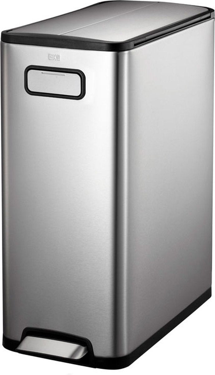 Eko eko pedal bin ecofly 45 l sat de plata